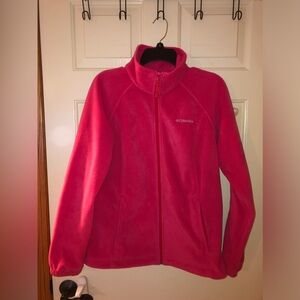 Women’s Columbia fleece Jacket EUC Size Large